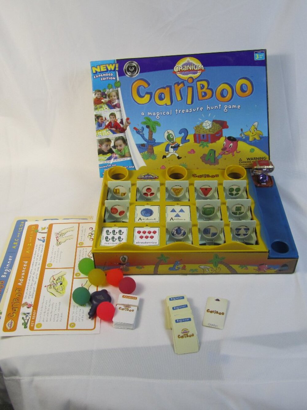 Cranium Cariboo Board Game A Magical Treasure Hunt Game 2004 - Read Description